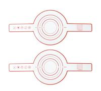 2 pcs Tapete de Silicona, Tapete de Antiadherente, Stera para Hornear con Mango Largo, Reutilizable Tapete para Fácil de Limpiar, Tapete Silicona Horno compatible con el Horno Holandés
