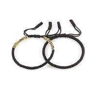 2 Pcs Tibetan Buddhist Braided Bracelets For Women Men Red Rope Lucky Bangles Adjustable Bracelet Jewelry Friendship Gifts