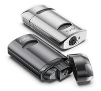 2 Pcs, VVAY Mechero Jet Flame de Gas Recargable - Sin Gas Incluido