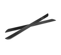 2 PCS Waterproof Carbon Fiber Door Auto Scuff Plate Sticker, Car Door Edge Guards Protector, 3D Carbon Fiber Texture Anti Scratch Door Sill Cover Panel, Universal Fit for Most Cars