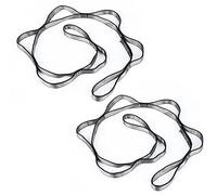 2 PCS Yoga Hamaca ExtensióN Correa Correas De Bucle De Escalada Daisy Chain Daisy Chain Sling Chain 23Kn Fuerte Sling Daisy Chains Ajustable Nylon Yoga Ejercicio Correas Para Estiramiento Pilates