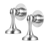 2 PcsTope para Puertas Interior, Tope Puerta Iman, Tope Puerta Magnetico, Topes para Puertas Suelo, Sujetapuertas, Magnetic Door Stoppers para Zócalos Hogar Oficina Exterior Interior Suelo Patio