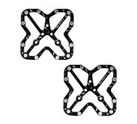 2 pedales de bicicleta de montaña con clip para zapatos de ciclismo, piezas de bicicleta autobloqueables para varios tipos de ciclistas, versátiles necesidades de ciclismo