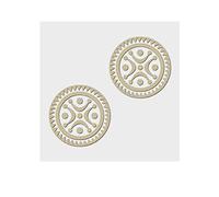 2 PEGATINA STICKER VINILO ADHESIVO CELTA ESTELA CANTABRA CANTABRIA (Beige)
