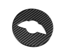 2 pegatinas 3D para volante, relleno de volante de fibra de carbono 3D, adhesivo de revestimiento para Cooper F55 F56