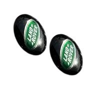 2 pegatinas de 14 mm de diámetro para Landrover Auto Pegatinas con emblema. Con protección de silicona transparente (2 unidades LR 14 mm)