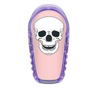 2 pegatinas de calavera para transmisor Dexcom G6, color rosa