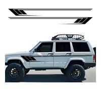 2 Pegatinas de Rayas largas para Coche, para faldón Lateral de Coche, Puerta, carrocería, Estilo Retro de Palo de Hockey, para Jeep y Cherokee XJ.