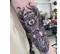 2 Pegatinas De Tatuajes Temporales De Hierbas, Tatuajes Falsos Para Mujeres Y Hombres, Semipermanentes, No Reflectantes, Resistentes Al Agua, Con Alas De Ángel Que Duran 2 Semanas.