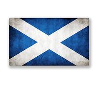 2 pegatinas de vinilo con la bandera de Escocia - estándar o ventana #0027/VS (20 cm de ancho x 12,5 cm de alto, autoadhesivas)