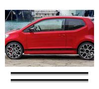 2 Pegatinas de Vinilo con Rayas Laterales, para Coche, para Vauxhall, Adam, Astra, Viva, Corsa, gráficos de Carreras, calcomanías Deportivas de PVC, Accesorios de Tuning.