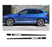 2 Pegatinas Laterales para BMW X5, E70, E53, F15, X3, F25, E83, X6, F16, E71, X1, F48, E84, X2, X4, F26, X7, M2, M3, M4, M5, M6, Accesorios de Tuning para Coche. Accesorios para Coche.