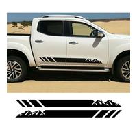 2 Pegatinas Laterales para Puerta de Coche, para Nissan Navara NP300 D21 D22 D23 D40, Accesorios para Tuning, camioneta Todoterreno, calcomanías de Vinilo de montaña, Accesorios Decorativos.