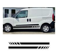 2 Pegatinas para Coche, para Fiat Doblo Cargo Panorama, para Vauxhall, para Opel Combo Camper Van. Pegatinas de Vinilo para Tuning de Coches. Accesorios para Pegatinas de Coches.