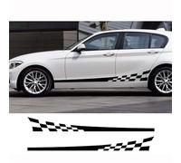 2 Pegatinas para faldón Lateral de Puerta de Coche, decoración de película de Vinilo, para Audi A4 B8 B9 B7 B6 A3 8P 8V 8L A6 C6 C7 A7 Q8 Q3 8U F3 Q5 FY Q7 TT