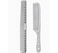 2 Peines De Peluquería Plateados Y 3 Horquillas, Cabello Práctico, Antiestático Y No Dañino, Accesorios Personales De Peluquería Diaria Para El Hogar.