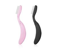 2 Peines Para Pestañas, Peine Para Pestañas Clásico Simple, Peine Para Pestañas Plegable, Práctico Separador De Pestañas De Viaje, Aparatos De Belleza Y Maquillaje