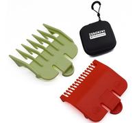 2 peines protectores de 2 longitudes para cortapelos de 1/8 pulgadas 1/16 pulgadas, compatibles con los modelos de cortadora de pelo Wahl estándar de tamaño completo Magic Clip Super Taper 8148 8504