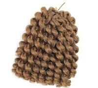 2. Pelucas rizadas tipo afro, pelo sintético transpirable para mujeres negras, estilo rápido, uso diario, trenzas torcidas