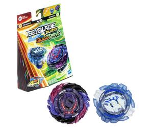 2 peonzas Beyblade Burst Quad Drive - Stone Baldero B7 VS Roar Balkesh B7