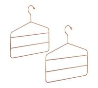2 perchas múltiples para pantalones, Perchas pantalones, Perchas ahorra espacio