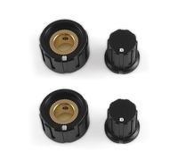 2 perillas de control de potenciómetro universales, control de volúmenes, giratorias, de repuesto, para pedal de guitarra, amplificador, accesorios para instrumentos electrónicos