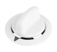 2 perillas de control de temporizador de secadora, anillo de metal reforzado con inserto de eje en forma de D de 0.25 pulgadas, compatible con modelos GE Hotpoint DWSR483EG DLSR483GE NVLR333EE