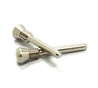 2 pernos de freno de disco para bicicleta de carretera, tornillos roscados para SRAM para Force aleación calibrador de fijación, accesorios ligeros, resistentes a la corrosión, ajuste seguro para
