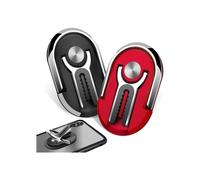 2-Piece Car Phone Holder, 360 Rotating Multifunctional Phone Ring Holder, Can Be Used