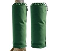2-Piece Felt Tree Trunk Protector - Winter Frost Protection Cover & Plant W | Durable Wear-Resistant Felt Material Provides A Flexible, Skin-contact Texture That Reduces Rubbing, Scuffing, And Abrasion D