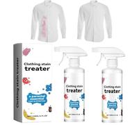 2-Piece Graceful White Clothes Stain Remover and Cleaner for Stubborn Oil Stains