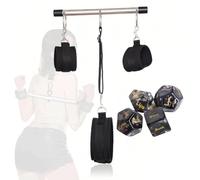 2 Piece Multifunctional Limb Assist Yoga Kit, Yoga Training Strap, Muscle Relaxation Hand and Foot Strap