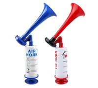 2 Pièces Bocina Aire Comprimido, Bocina de Aire Manual, Bocina de Aire para Fútbol, Balonmano, Bocina de Niebla, Árbitro