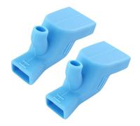 2 Pieces Faucet Water Tap Extenders - Kitchen Sink Faucet Connector, Silicone Flexible Facucet Extension Without Water Waste and Splashing, Kitchen Faucet Sink Extender For Kids Toddlerss Children