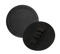 2 Pieces No Pain Exfoliating Bath Scrubber Glove, Quick-Dry Body Scrubber (Black)