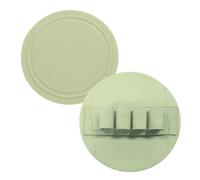 2 Pieces No Pain Exfoliating Bath Scrubber Glove, Quick-Dry Body Scrubber (Light Green)