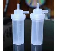 2 Pieces of Polyethylene Bubble Absorption Bottle for Laboratory Use - 75ml/100ml/250ml/500ml Options(250ml polypropylene bottle)