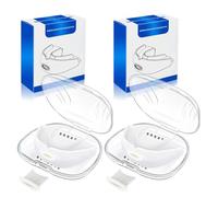 2 Pieza Ferula Antironquidos Para no Roncar de Noche Boquilla Antironquidos, Dispositivos Anti Ronquidos Ayuda a Reducir los Ronquidos, Mejorar Calidad del Sueño Con 2 Estuche Transporte