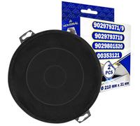 2 Pieza Filtros Carbon Campana Extractora Ø 210 x 31 mm con Código Original 00353121 para Bosch para Neff 9029793719 para AEG C00025492 para Indesit 484000008579 para Philips para Whirlpool - MONTERAL