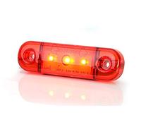 2 pieza LED Geográfico Leuchten limitación Leuchten Posición Leuchten 12/24 V color rojo