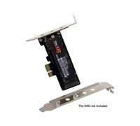 2 Pieza NVMe PCIe M.2 NGFF SSD una PCIe X1 Tarjeta Adaptadora PCIe X1 una M.2 Tarjeta con Soporte