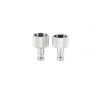 2 piezas 1/8 "aerógrafo tapones de liberación rápida desconectador acoplador adaptador de manguera de aire