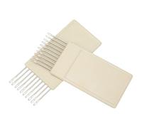 2 piezas 10 garras herramienta de aguja de transferencia, accesorios de peine de transferencia para máquina de tejer peine de transferencia universal