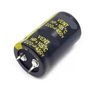 2 piezas-10 piezas 450v220uf 450v adaptador de inversor de potencia de conmutación condensador electrolítico de bocina tamaño 25x40(10PCS)