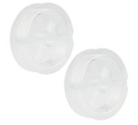 2 Piezas 100M Línea de Pesca, Monofilamento Fuerte Nailon, Hilo de Pesca Transparente, Alambre de Nailon, Para pesca de agua dulce y fabricación de joyas (Diámetro 0.125mm y 0.145mm)