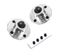 2 Piezas 10mm Rígido Brida Acoplamiento De Eje, Acero 45# Conector De Acoplamiento Del Eje Del Motor Para El Modelo De Rc, Piezas De Bricolaje