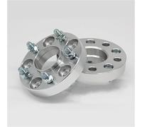 2 Piezas 15/20/25/30 Mm 5 X 100 56,1 Accesorios Para Automóviles Adaptador Espaciador De Rueda Kit Aluminio Para Toyota 86(25mm silver gasket)