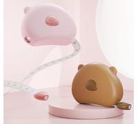 2 Piezas 150 CM Cinta Metrica Corporal Retráctil Metro Costura Doble Escala Cinta Medir Cuerpo Fita Metrica para Medidas Corporales Y Pérdida de Peso, Costura, Manualidades, Ropa