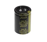 2 Piezas 200V 2200uF 35x50 35x50mm Condensador electrolítico de 2 pines con terminal a presión para soldar