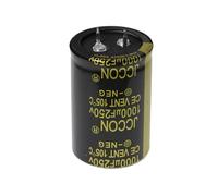 2 Piezas 250V 1000uF 30x45 30x45mm Condensador electrolítico de 2 pines con terminal a presión para soldar